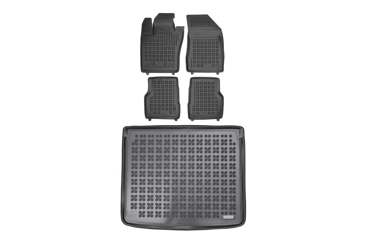 Rezaw Plast Vehicle Mats In Black For Alfa Romeo Tonale